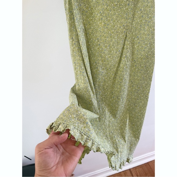 90s Y2K Flirty Floral Spaghetti Strap Hourglass Dress- Size S/M - Picture 4 of 8